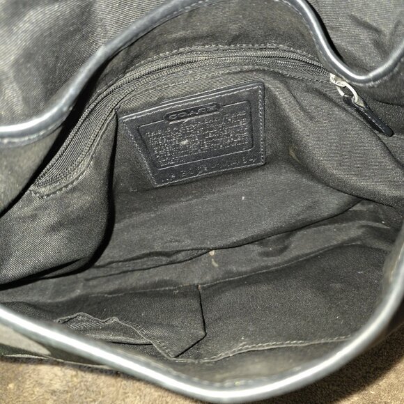 Coach 10484 Y2K Soho Black Signature Jacquard & Leather Studded Buckle Shoulder - Picture 4 of 16